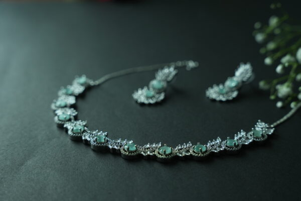 Diamond Glimmer Necklace Set