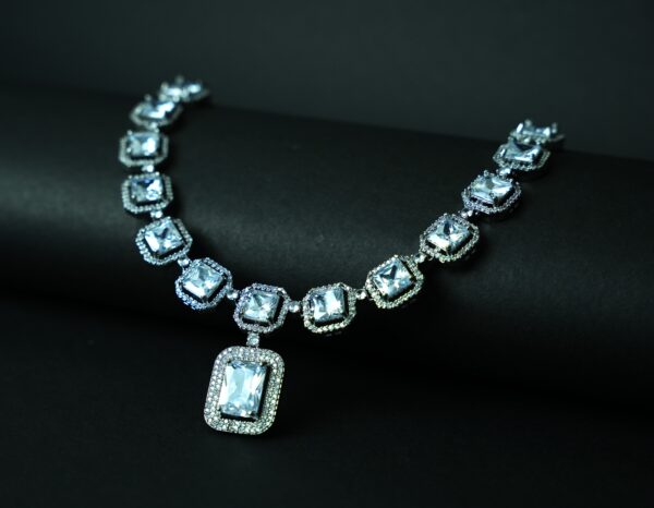 KARA CUBIC ZIRCONIA NECKLACE SET