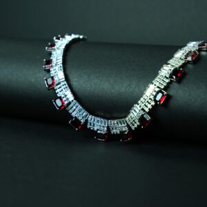 Ruby & Ice Necklace