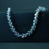 KARA LEAFY DIAMOND NECKLACE SET