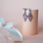 KARA PINK GRACE EARRINGS