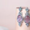 KARA PINK GRACE EARRINGS