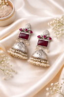 KARA ANARKALI JHUMKI EARRINGS