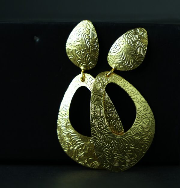 KARA GOLD DANGLE EARRINGS