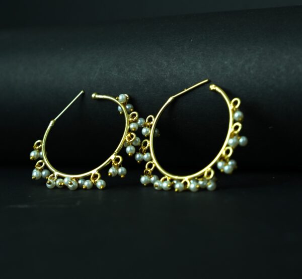 KARA ETHNIC HOOP EARRINGS