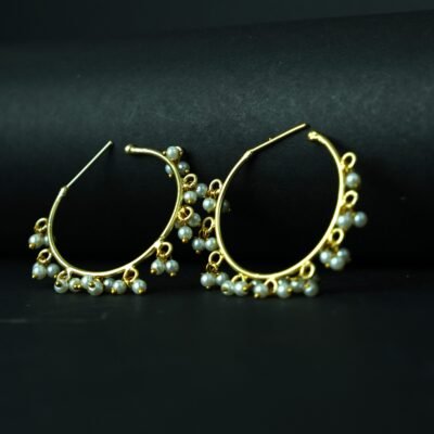 KARA ETHNIC HOOP EARRINGS