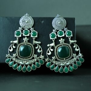 KARA VINTAGE GLOW BLUE EARRINGS