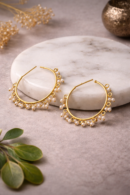 KARA ETHNIC HOOP EARRINGS
