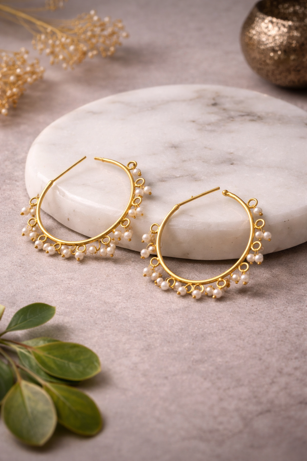 KARA ETHNIC HOOP EARRINGS